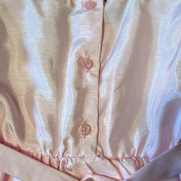 Worn once George pink embroidered flower dress - Picture 15 of 16